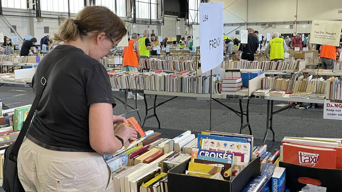 The book fair continues Saturday and Sunday. Picture by Alanah MacMahon