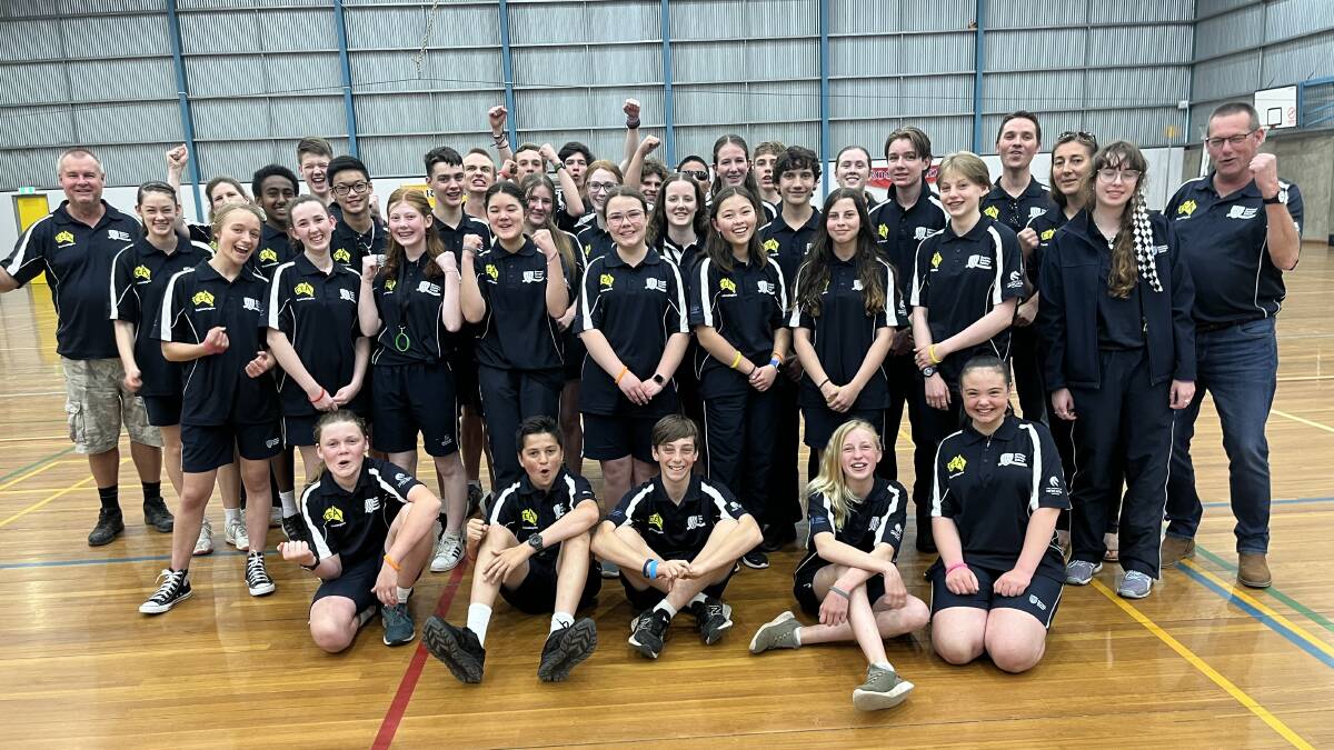 Emmaus Christian School students came first place in a national science and engineering challenge in Bendigo. Picture supplied