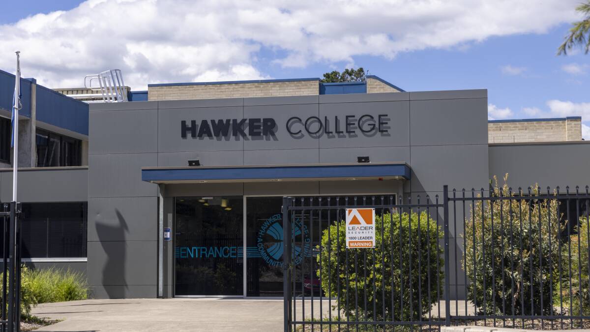 Hawker College received 11 WorkSafe improvement notices in 2022-23. Picture by Keegan Carroll