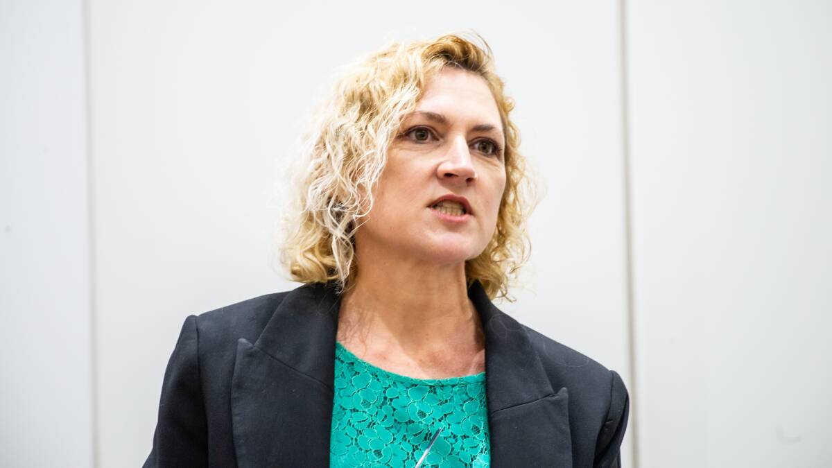 Mental Health Minister Emma Davidson said she has written to the federal health minister in a bid to get long-term funding for two Canberra mental health programs. Picture by Karleen Minney.