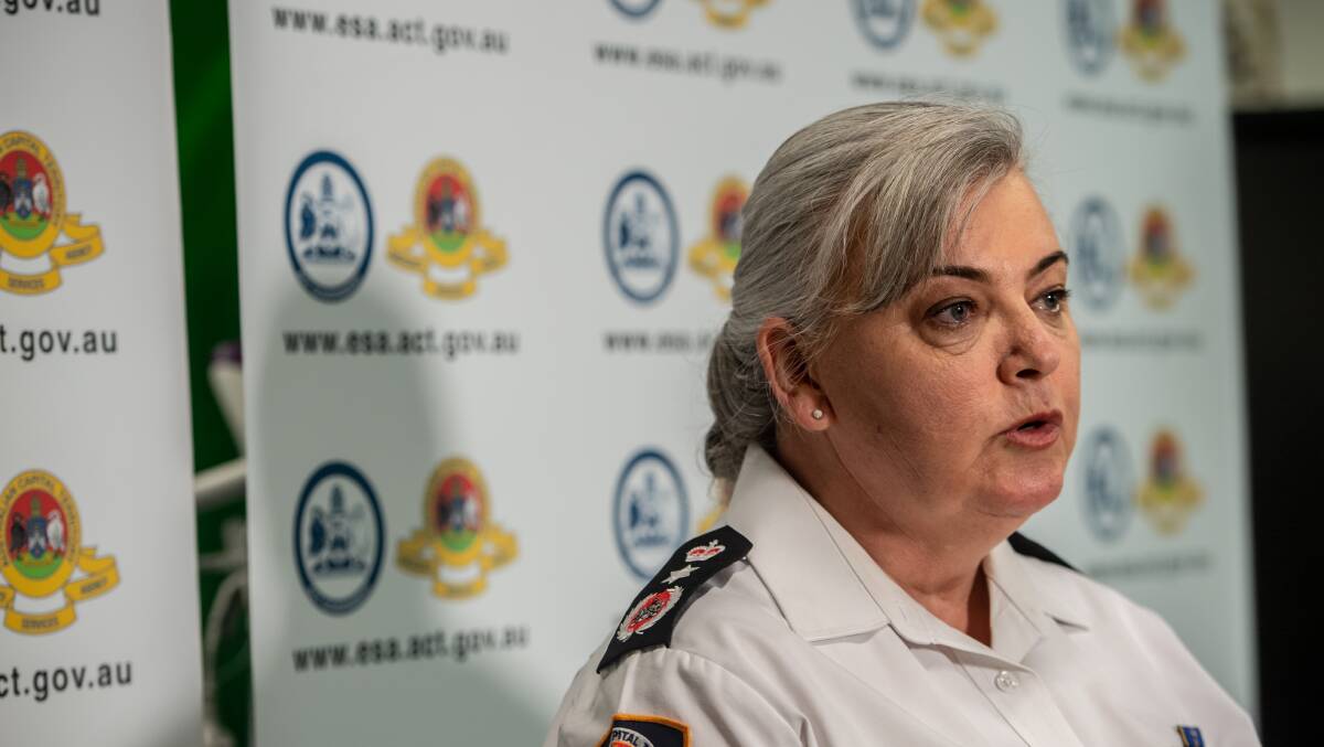 Commissioner Georgeina Whelan, who leads the Emergency Services Agency which will be subject to a review of its executive management. Picture by Karleen Minney