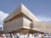 An early concept design of the new Canberra Theatre. Picture supplied