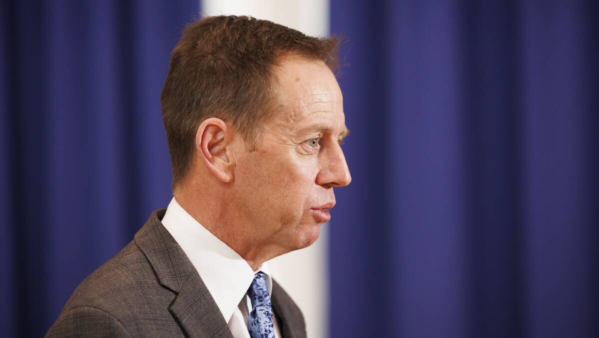 Gaming Minister Shane Rattenbury. Picture by Keegan Carroll