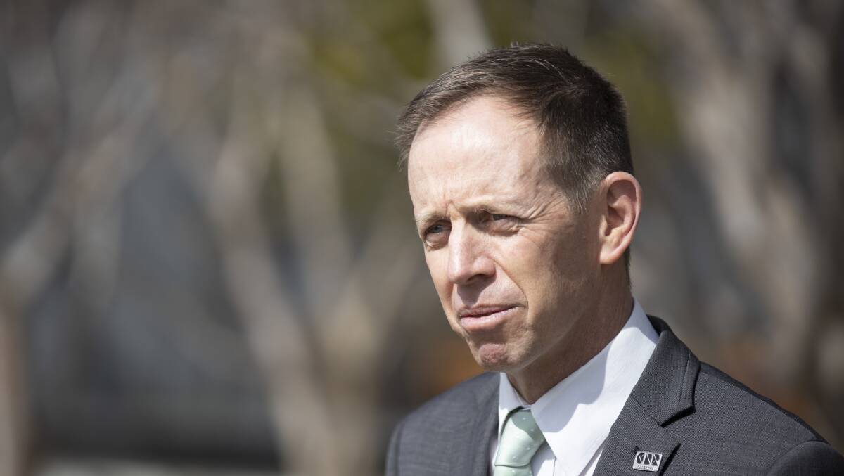 ACT Attorney-General Shane Rattenbury. Picture: Sitthixay Ditthavong