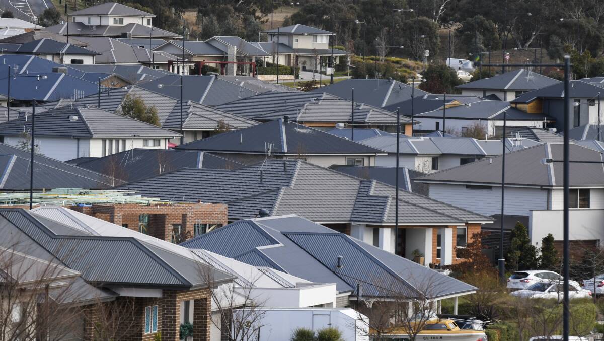 A review of the ACT's budget papers noted public housing stock had not kept up with population growth. Picture by Dion Georgopoulos