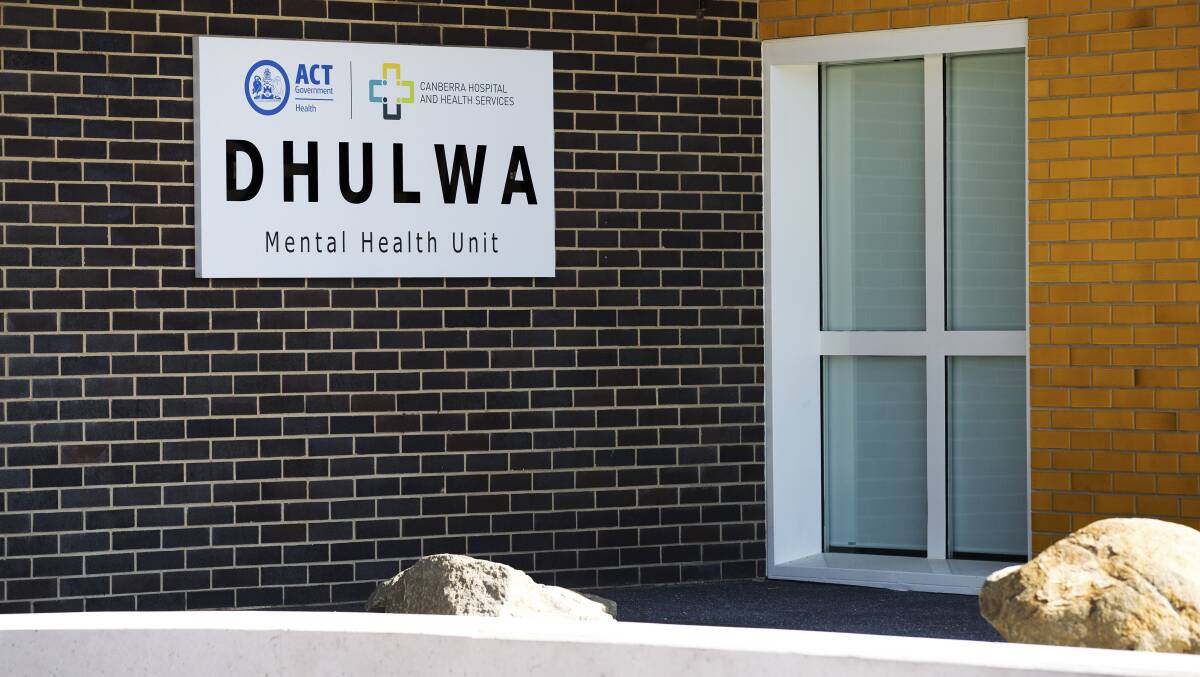The Dhulwa mental health unit. PIcture by Jake Sims