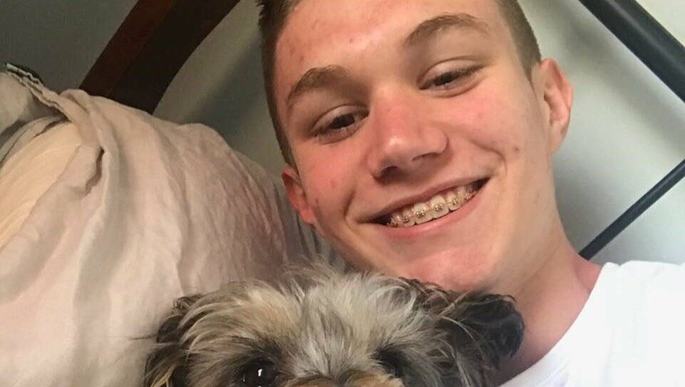 Adriaan Roodt, 17, who was killed during a school game on Mount Ainslie in October 2018. Picture supplied