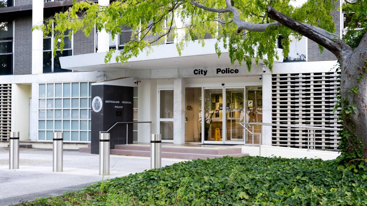 Canberra's City Police Station. Picture by Elesa Kurtz