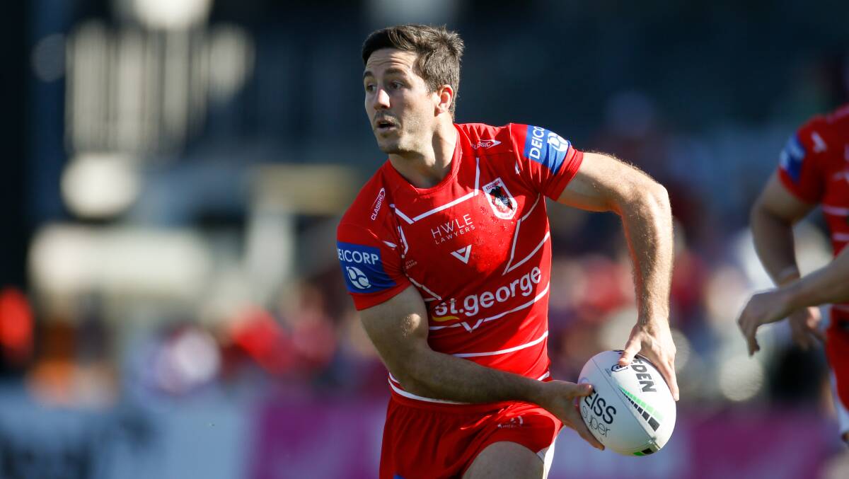 Ben Hunt has long backed Anthony Griffin at the Dragons. Picture by Anna Warr