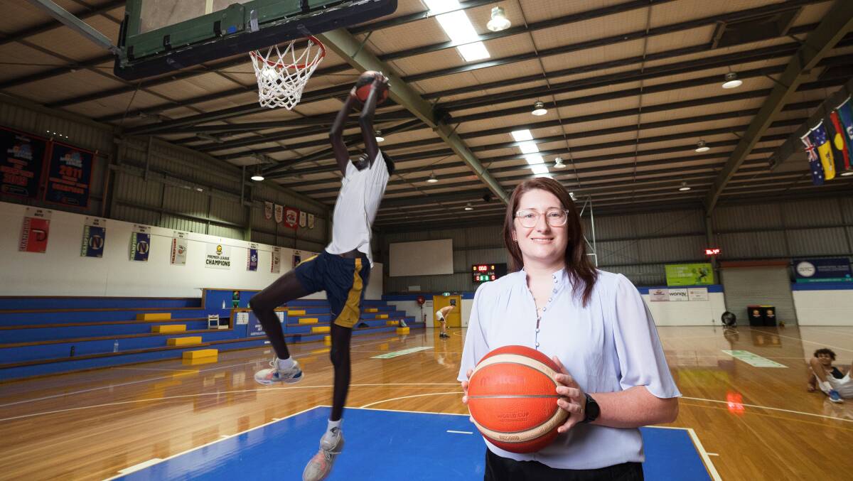 Basketball ACT chief executive Nicole Bowles welcomes investment into Belconnen's facilities. Picture by Sitthixay Ditthavong