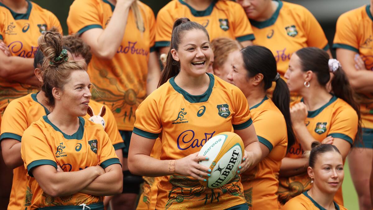 Michaela Leonard will lead the Wallaroos in Melbourne. Picture Getty Images