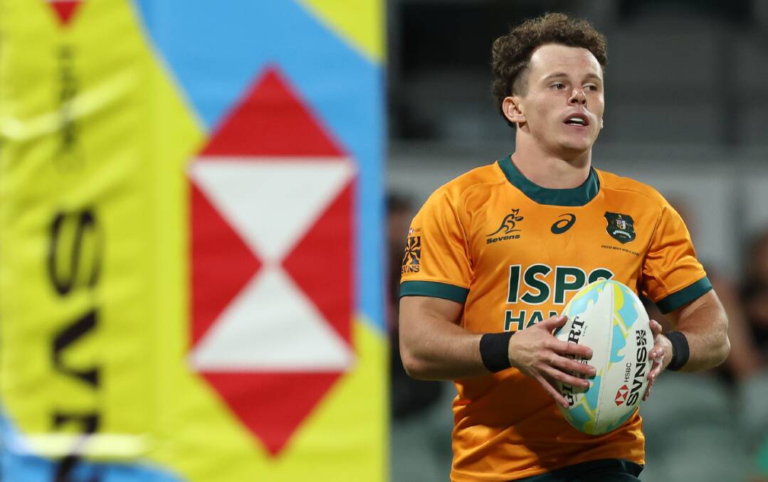 Henry Palmer has been a revelation for Australia's sevens side. Picture Getty Images