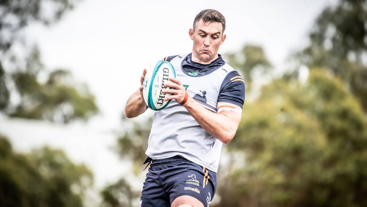 Cadeyrn Neville has signed a new deal to stay at the Brumbies for two more years. Picture by Karleen Minney