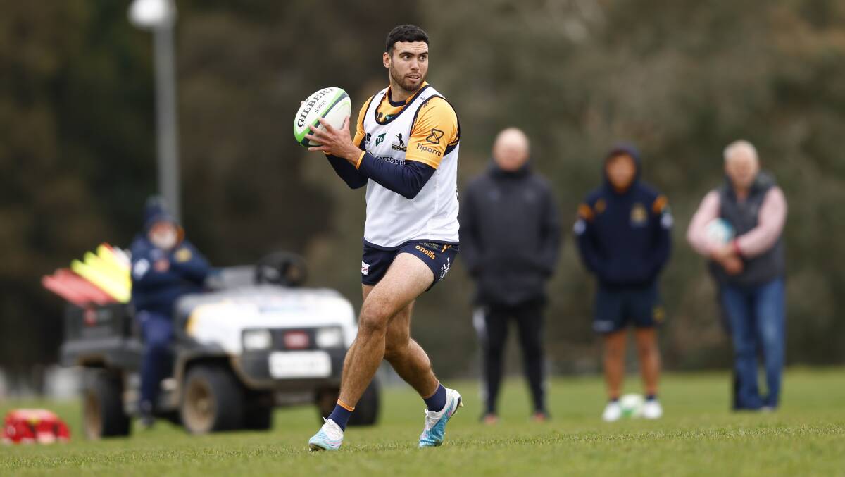 Jack Debreczini is back in the Brumbies' starting side. Picture by Keegan Carroll