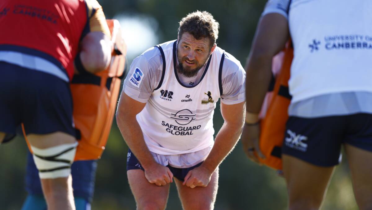 Questions hover over the fitness of veteran prop James Slipper. Picture by Keegan Carroll