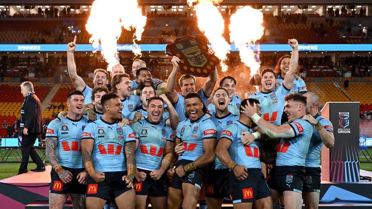 The NSW Blues of 2024 joined an elite group on Wednesday night. Picture Getty Images