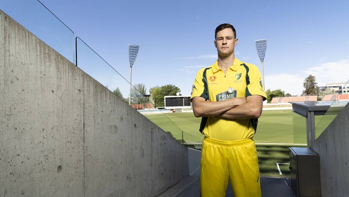 Jason Behrendorff will return to where it all began at Tuggeranong. Picture: Lawrence Atkin