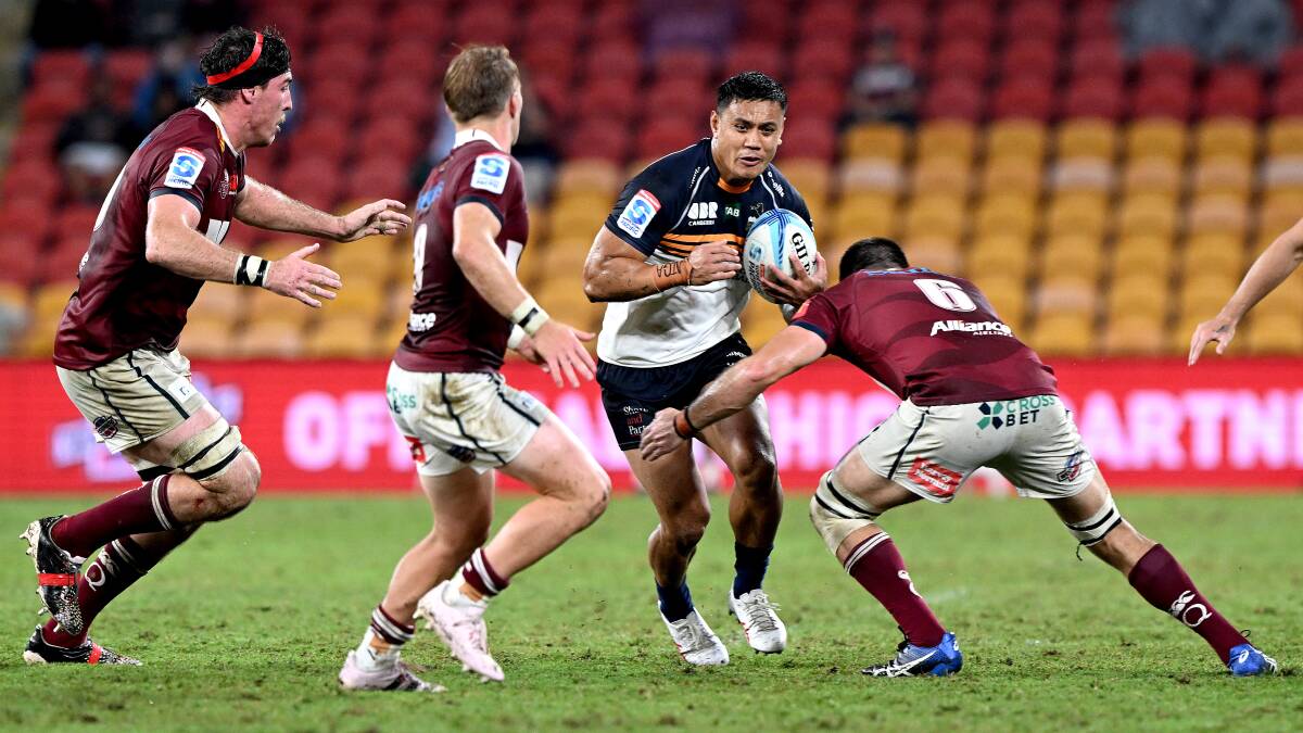 Len Ikitau and the Brumbies have broken their eight-year drought in Queensland. Picture Getty