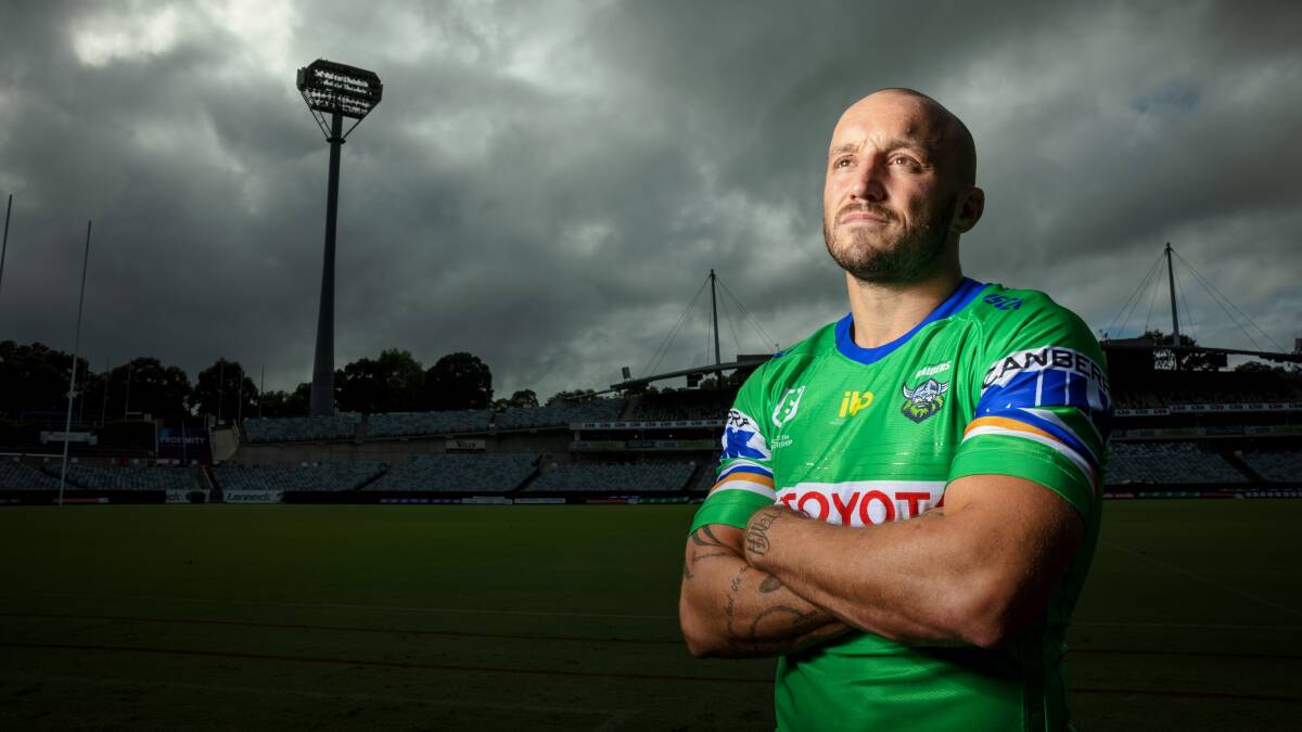 Former Canberra Raiders captain Josh Hodgson has retired. Picture by Sitthixay Ditthavong