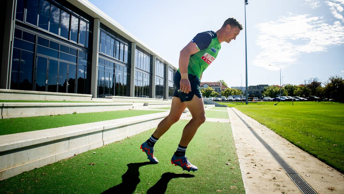 Jack Wighton is taking off to South Sydney at the end of the season. Picture by Elesa Kurtz