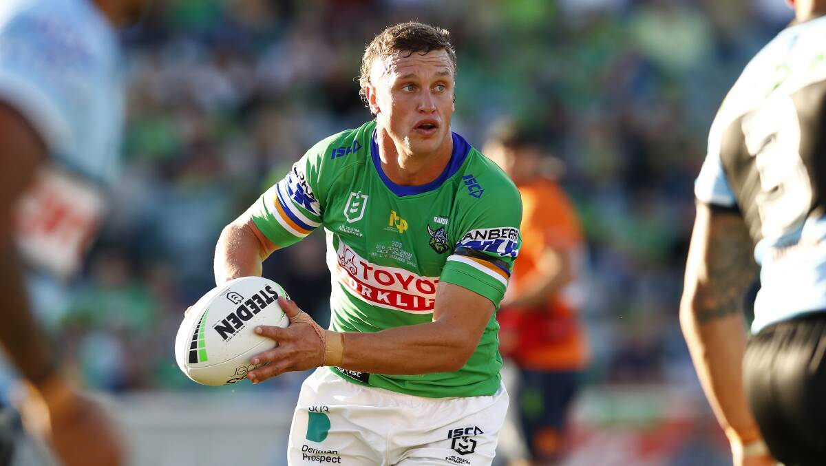 Jack Wighton and a core group of Raiders stars are nearing the end of their careers. Picture by Keegan Carroll