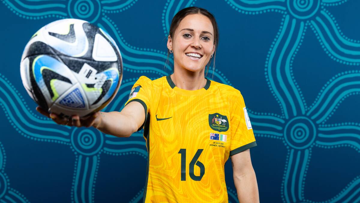 Hayley Raso is set to play a starring role for the Matildas in their round of 16 clash on Monday night. Picture Getty Images