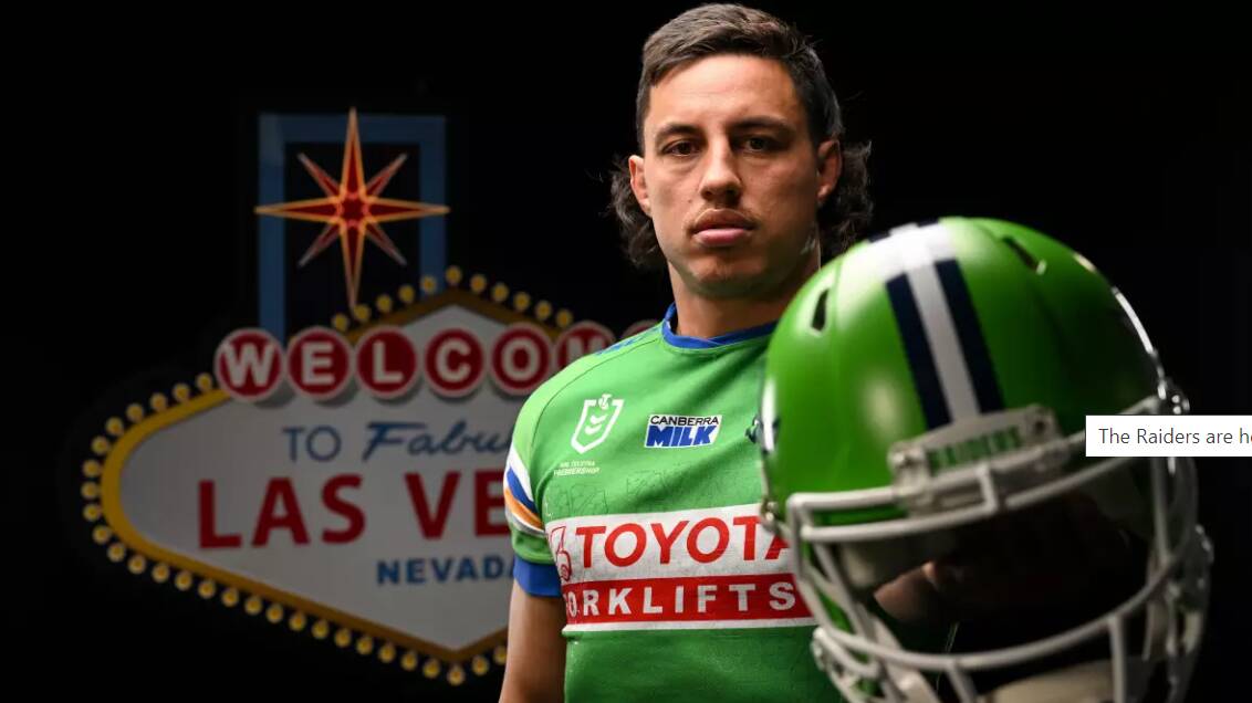The Raiders are headed to Las Vegas in 2025. Picture NRL Media