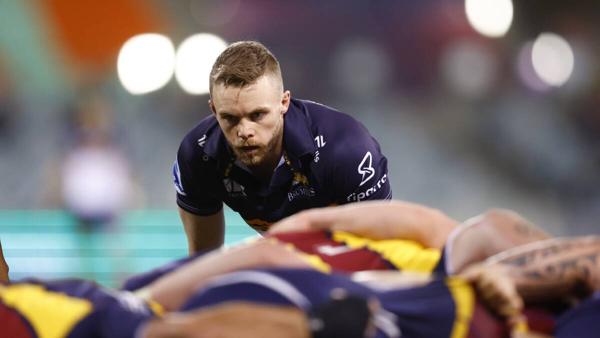 Ryan Lonergan is hopeful the ACT Brumbies can avenge another heartbreak. Picture by Keegan Carroll