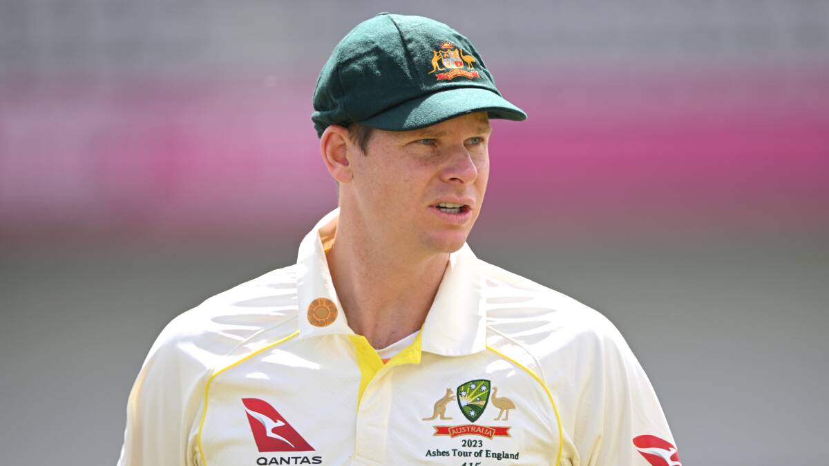 Steve Smith plays his 100th Test. Picture Getty Images