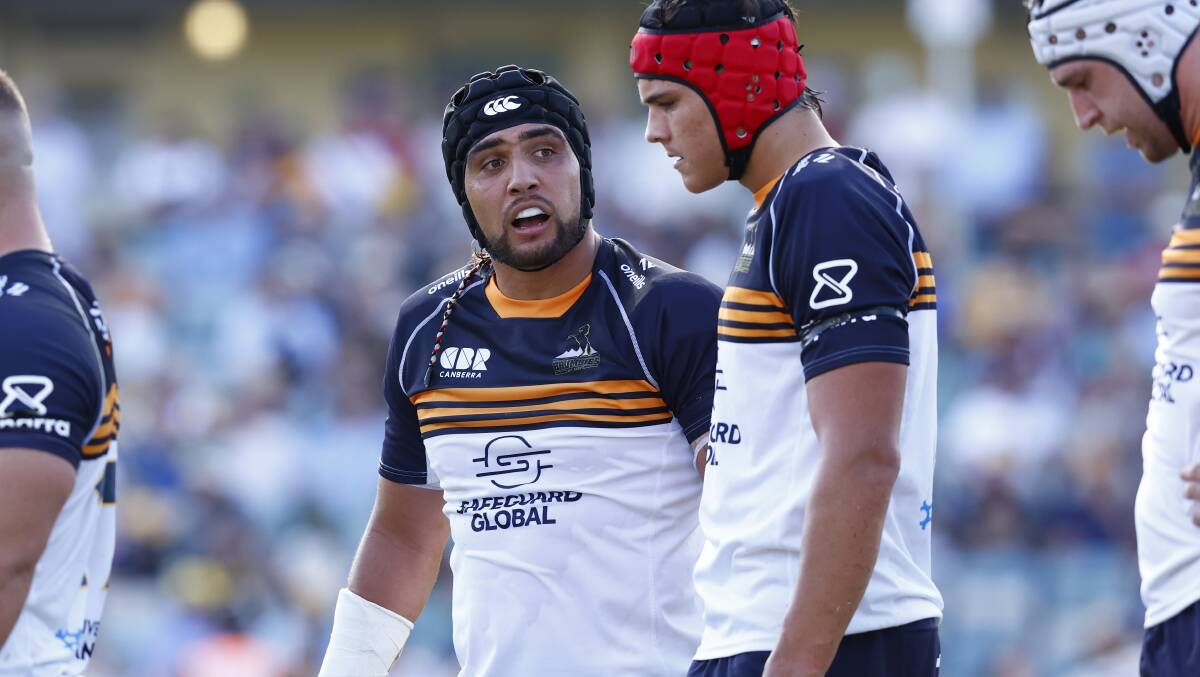 Jahrome Brown will leave the Brumbies. Picture by Keegan Carroll