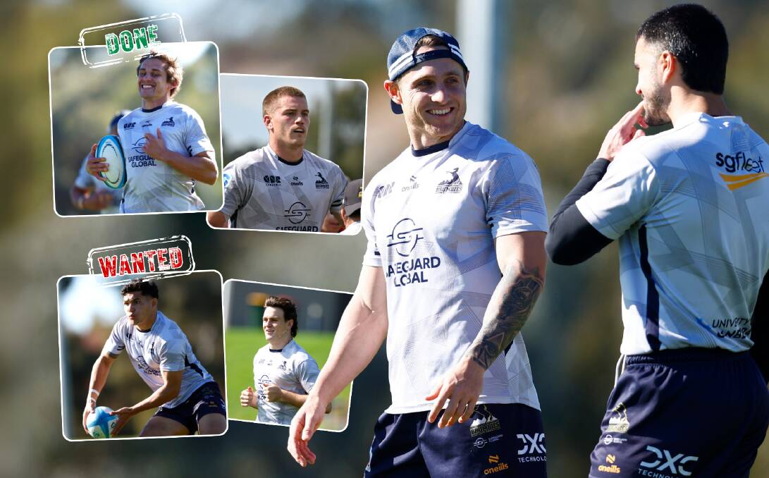 The Brumbies are making a move on their most-wanted stars amid uncertainty interstate. Pictures by Keegan Carroll, Elesa Kurtz