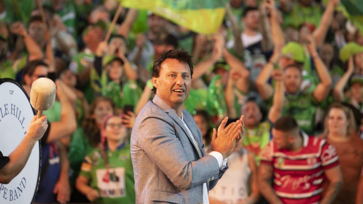 Laurie Daley is one of canberra's greatest. Picture by Sitthixay Ditthavong