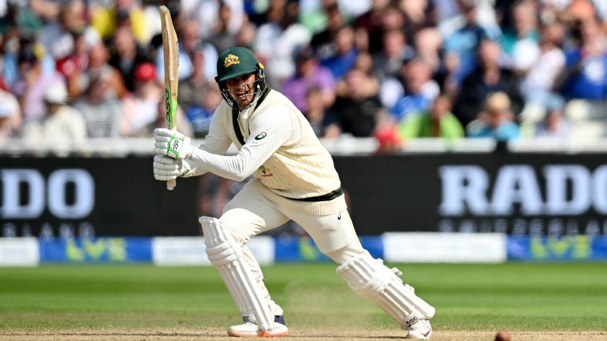 Usman Khawaja was named man of the match. Picture Getty