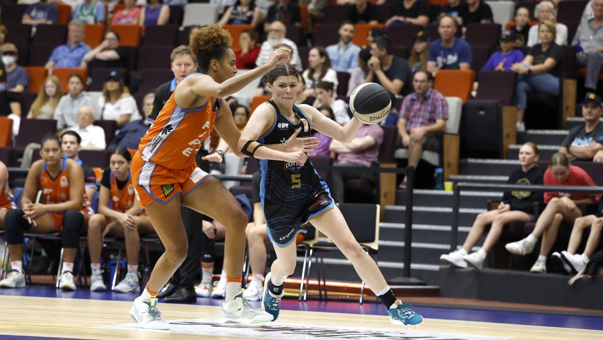 Jade Melbourne will lead Canberra against Bendigo. Picture by Keegan Carroll