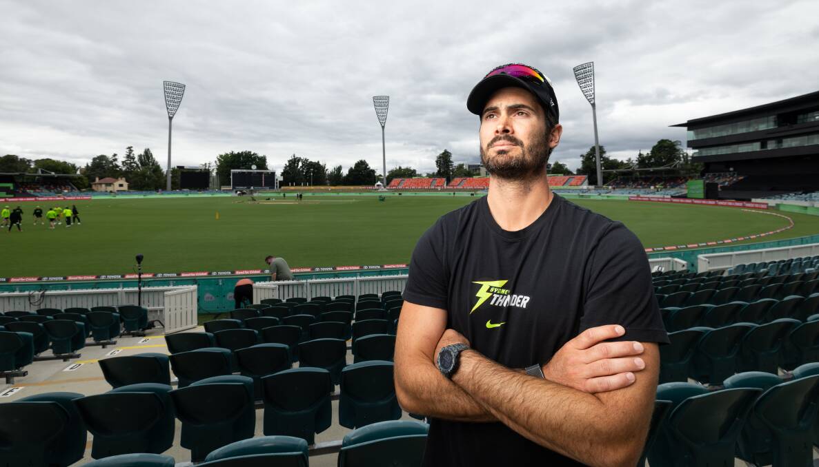 Ben Cutting has overhauled his game to boost the Sydney Thunder's BBL hopes. Picture by Sitthixay Ditthavong