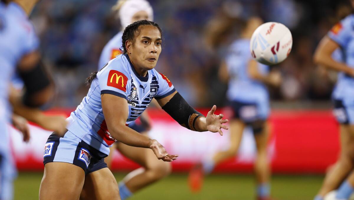 Simaima Taufa is part of the Raiders' NRLW squad. Picture by Keegan Carroll