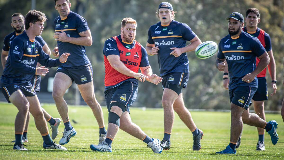 Tom Ross is eager for the Brumbies to rise to the challenge in a full Trans-Tasman competition. Picture: Karleen Minney