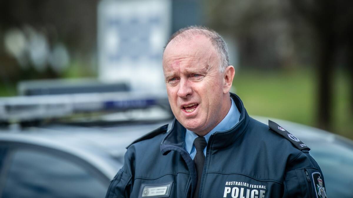 The ACT's chief police officer, Neil Gaughan. Picture by Karleen Minney