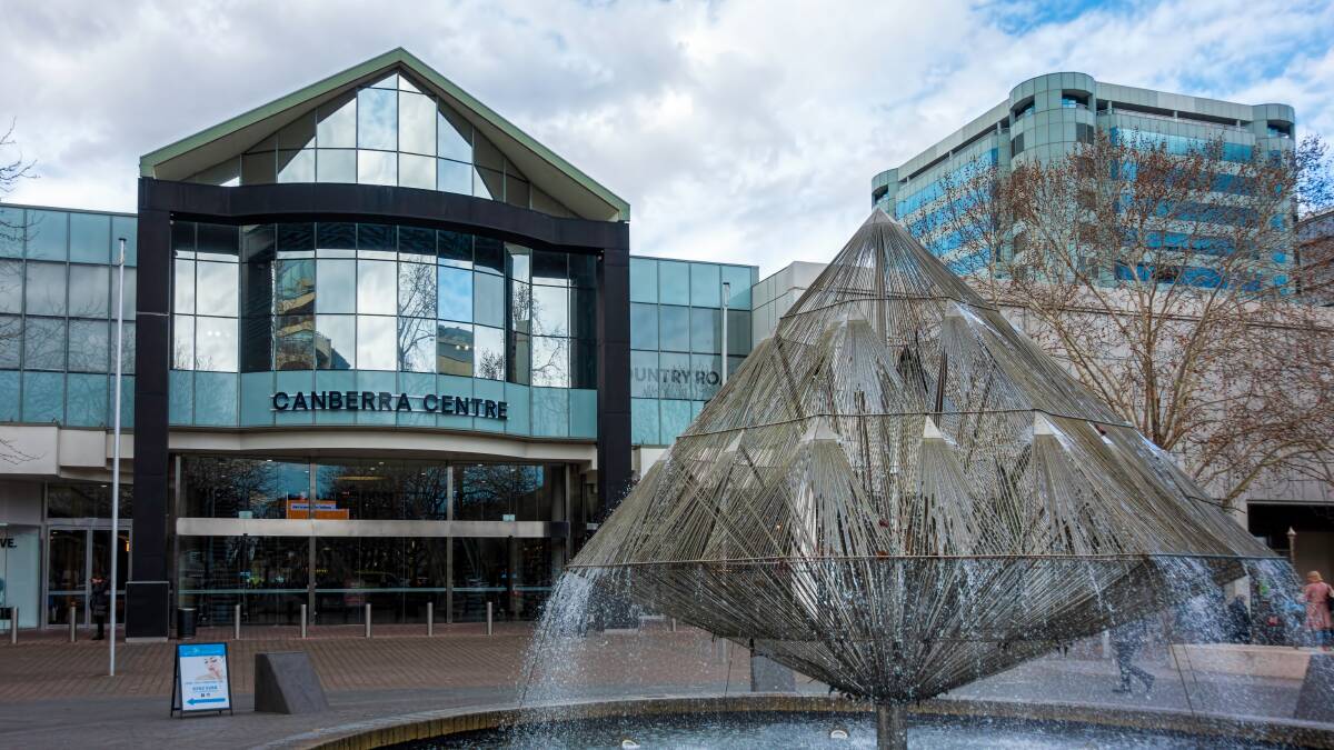 The Canberra Centre, in Civic. Picture Shutterstock