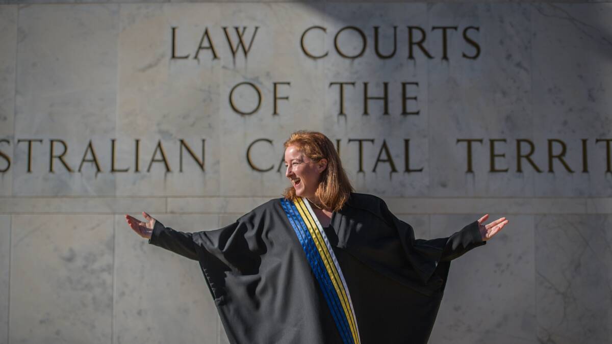 Associate Justice Verity McWilliam in 2017, when she began her current job. Picture by Karleen Minney