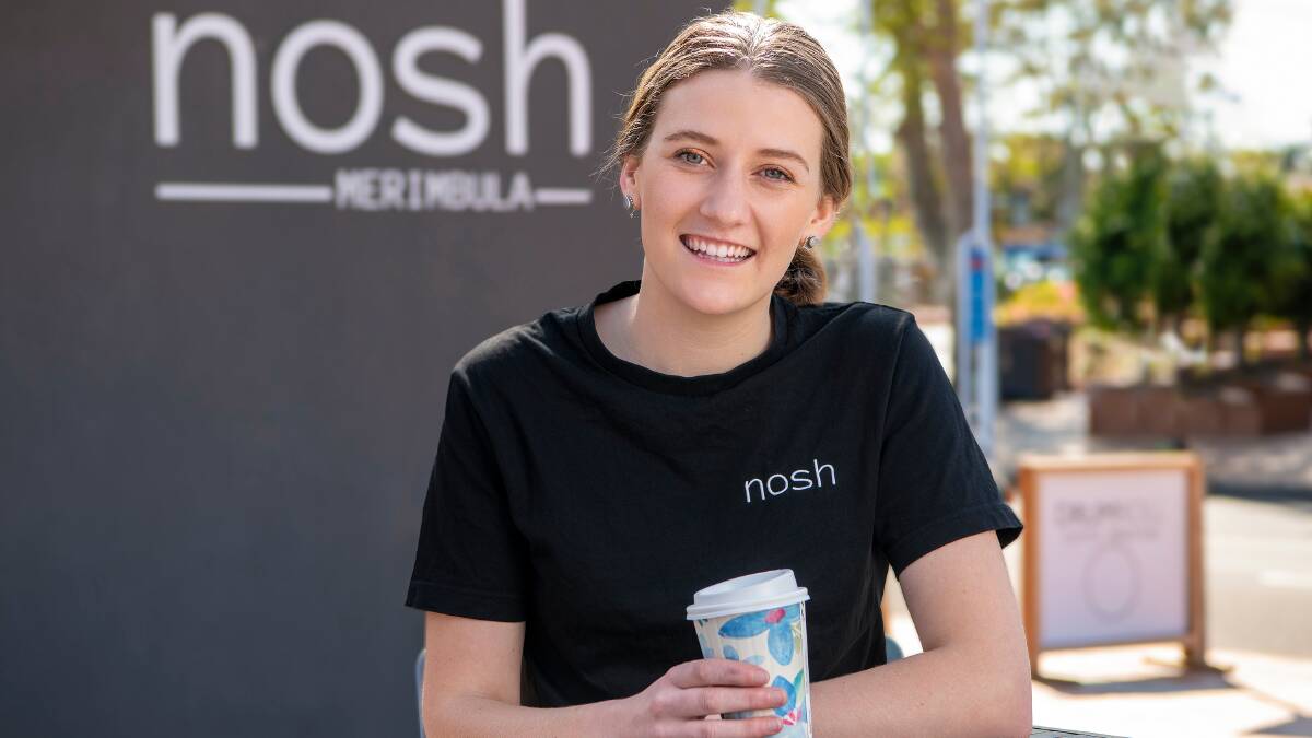 Owner of Nosh Merimbula Ally Roberts has signed up to councils FOGO for Business project.