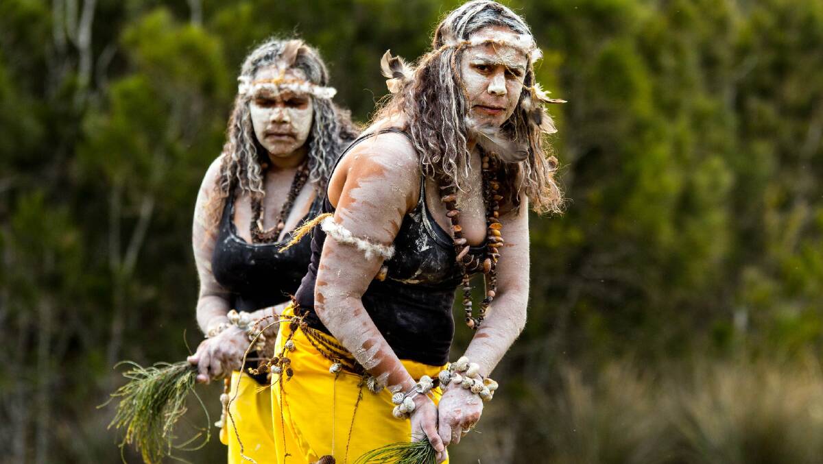The Djaadjawan Dancers will headline a special cultural experience at Short Point Merimbula this weekend as part of whale season festivities. Picture supplied