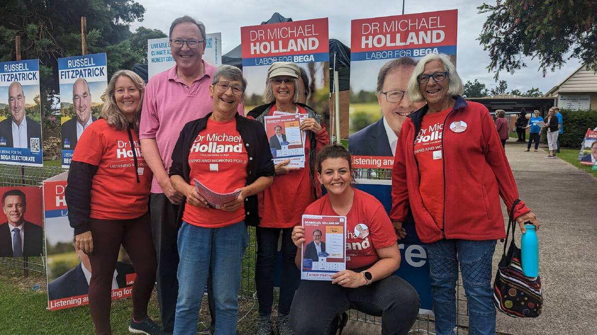 Michael Holland looks certain to be re-elected as the Labor Member for Bega following Saturday's decisive results in the state election. Picture supplied