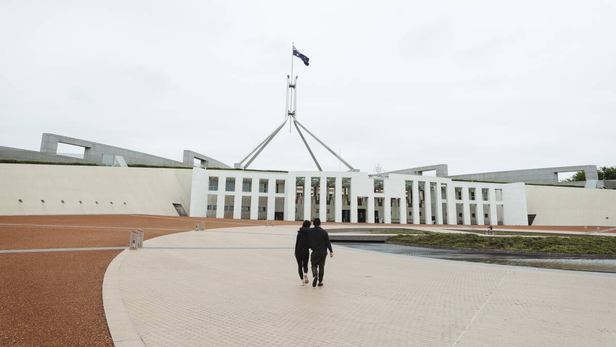 Australians have a growing trust in their government. Picture Dion Georgopoulos