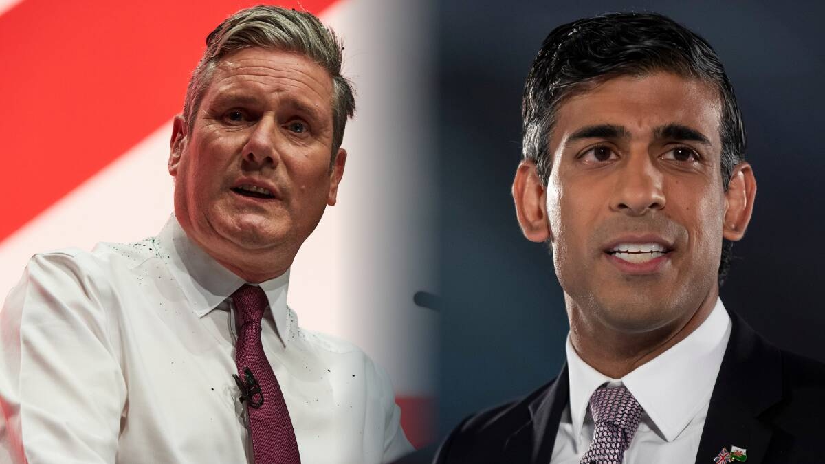 Keir Starmer, leftm, is set to take over from Rishi Sunak as the UK's prime minister. Pictures Shutterstock