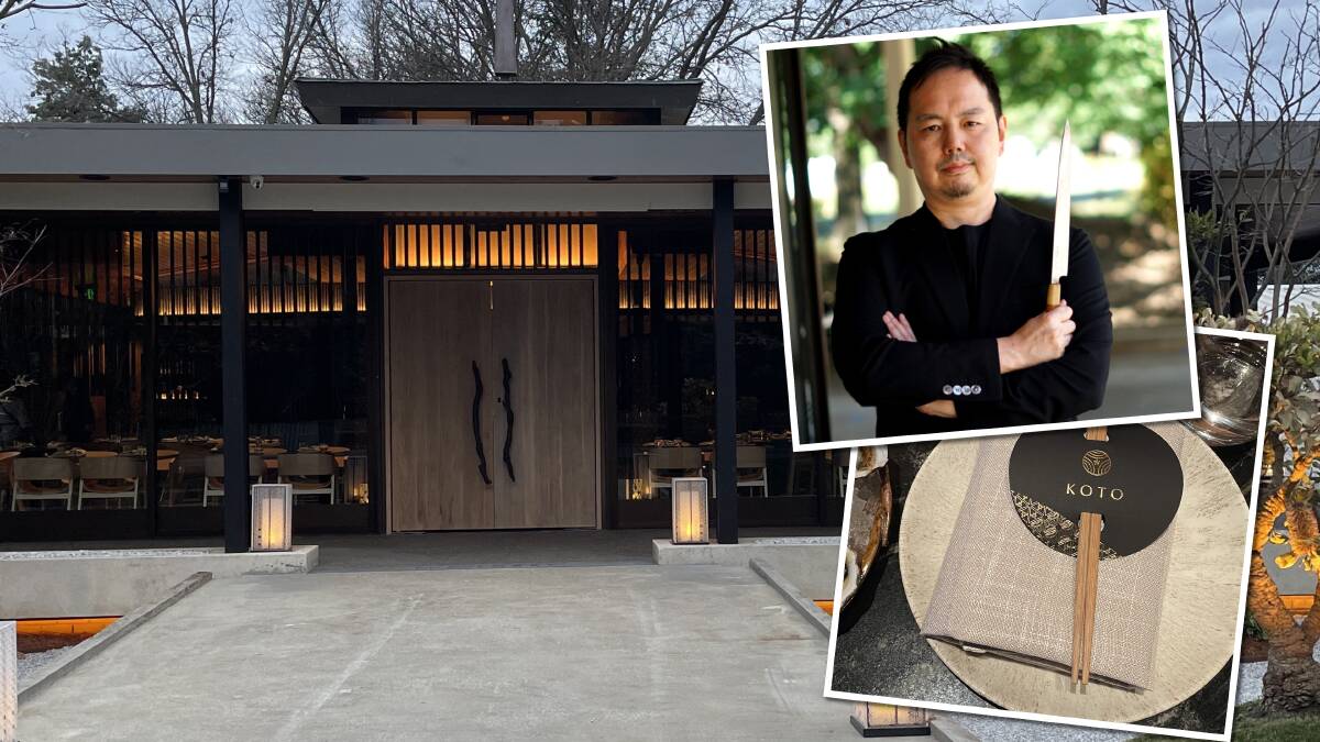 Chef Shinya Nakano, inset, will lead the kitchen at Koto, the new restaurant on the Lobby site. Pictures Karen Hardy, supplied