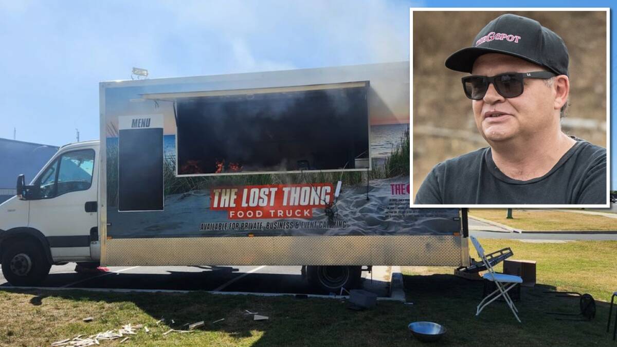 'I can't believe that I walked out of it': Food truck explosion burns Canberra identity