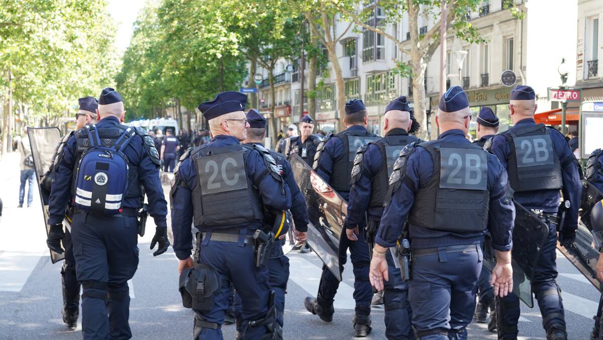 The French capital was under its strongest-ever security regime ahead of the opening ceremony. Picture Shutterstock