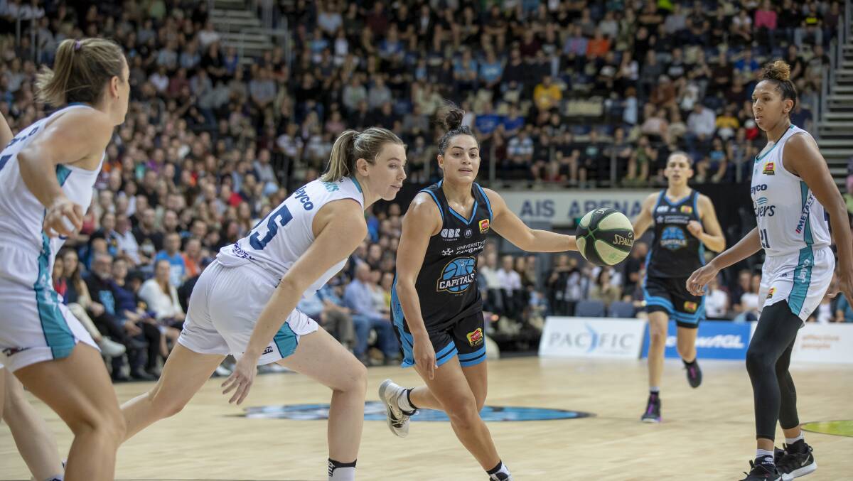 The Canberra Capitals packed out the AIS Arena the last time they played at the venue. Picture: Sitthixay Ditthavong