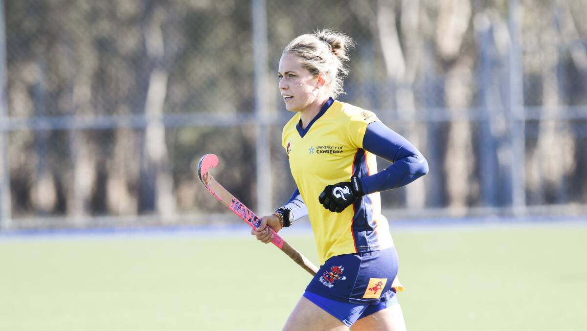 Former Hockeyroo Edwina Bone has withdrawn from the Canberra Chill. Picture by Dion Georgopoulos